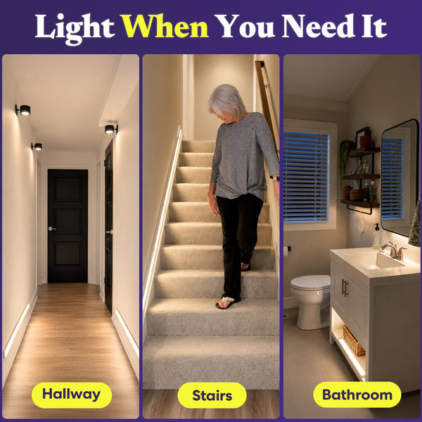 LumiGlide™ Wireless Peel-and-Stick Utility Light