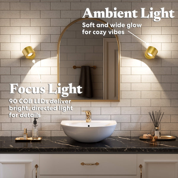 LumaHalo™ Wireless Smart Accent Wall Light