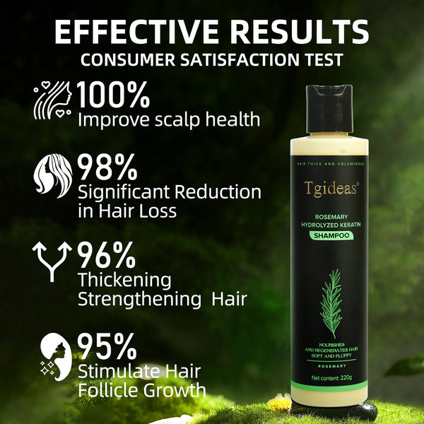 Tgideas® | Rosemary Shampoo | Hair Growth & Anti-Dandruff Scalp Treatment