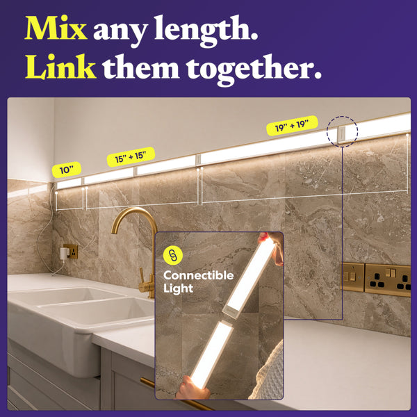 LumiGlide™ Wireless Peel-and-Stick Utility Light
