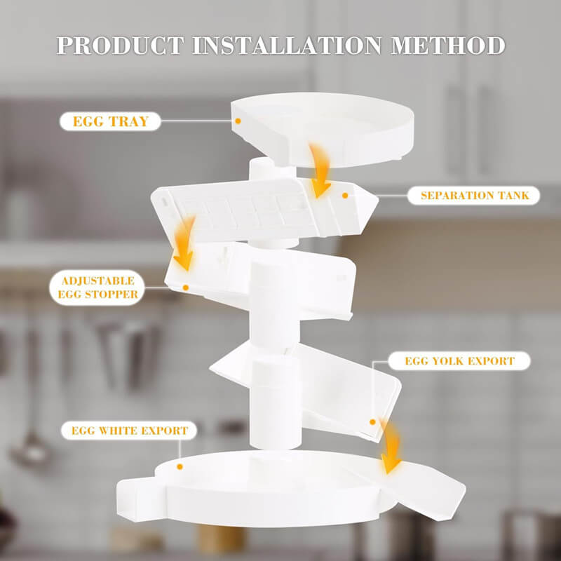 EasyCrack™ - Fast, Mess-Free Egg Separation Every Time