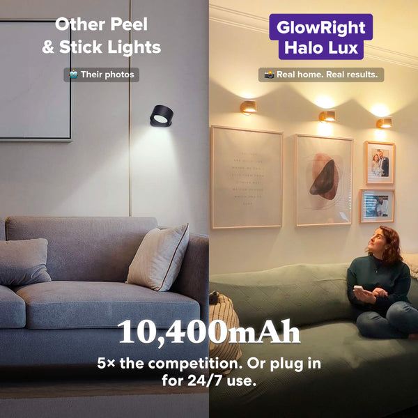 LumaHalo™ Wireless Smart Accent Wall Light