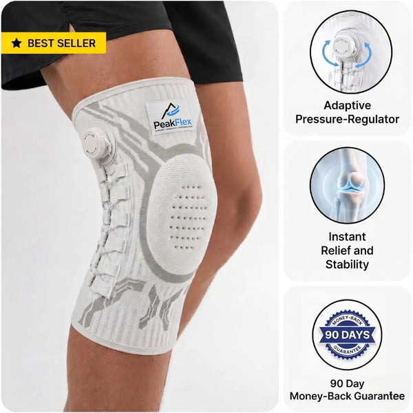 KneeFlex™ Adjustable Compression Support Sleeve