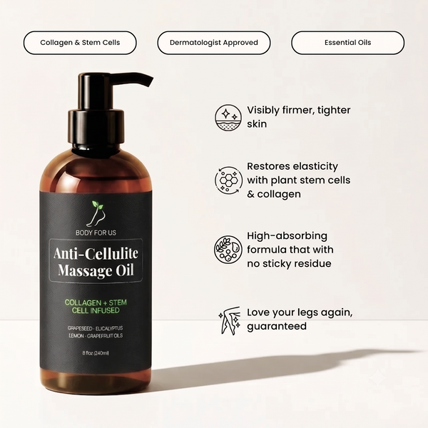 Body For Us Anti-Cellulite Massage Oil