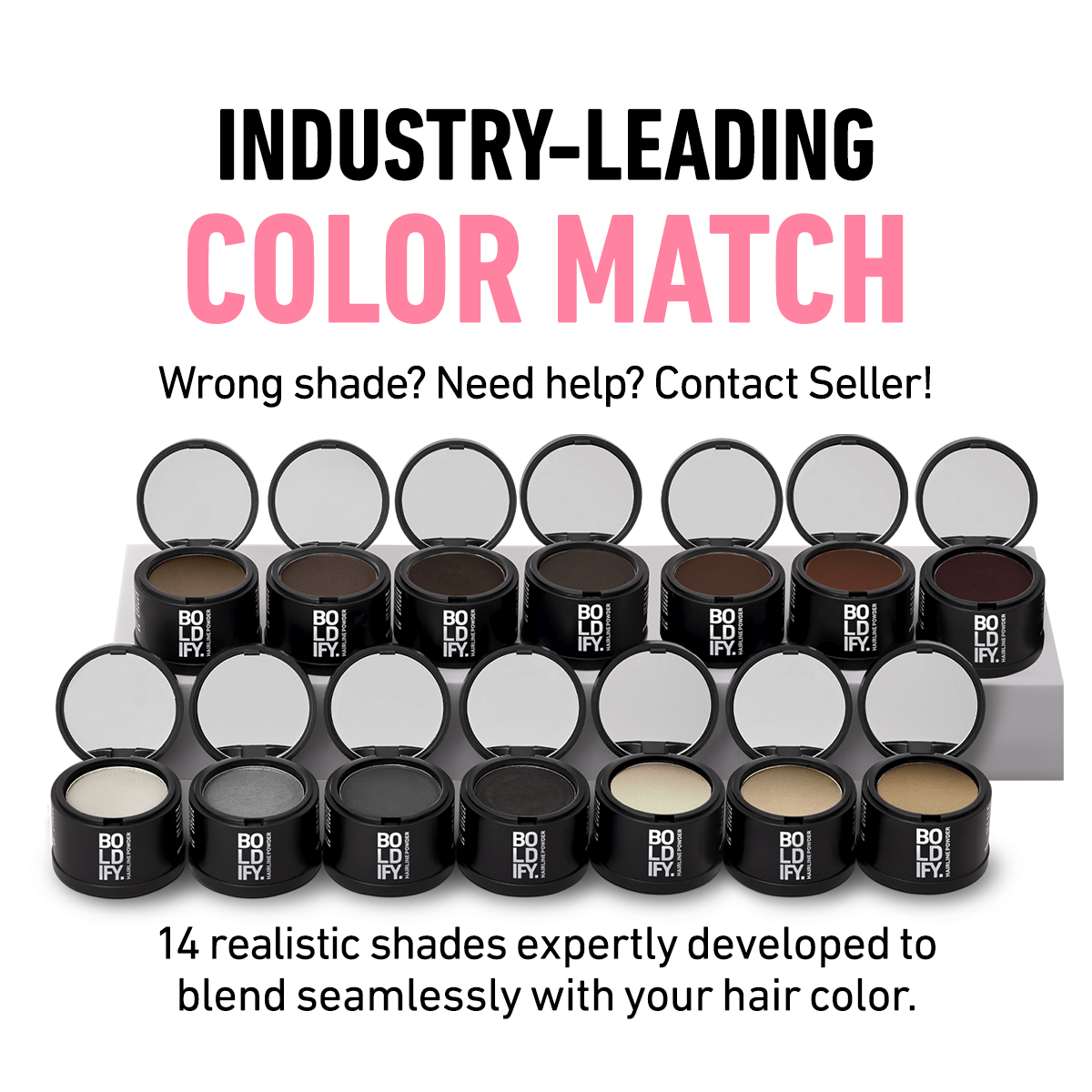 Boldify™ Hairline Powder | Instant Fuller Hair in Seconds