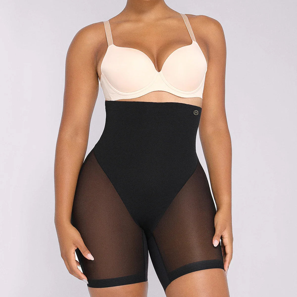 BOOT-YEAH™ MeshSmooth™ High-Waisted Mid Thigh Short