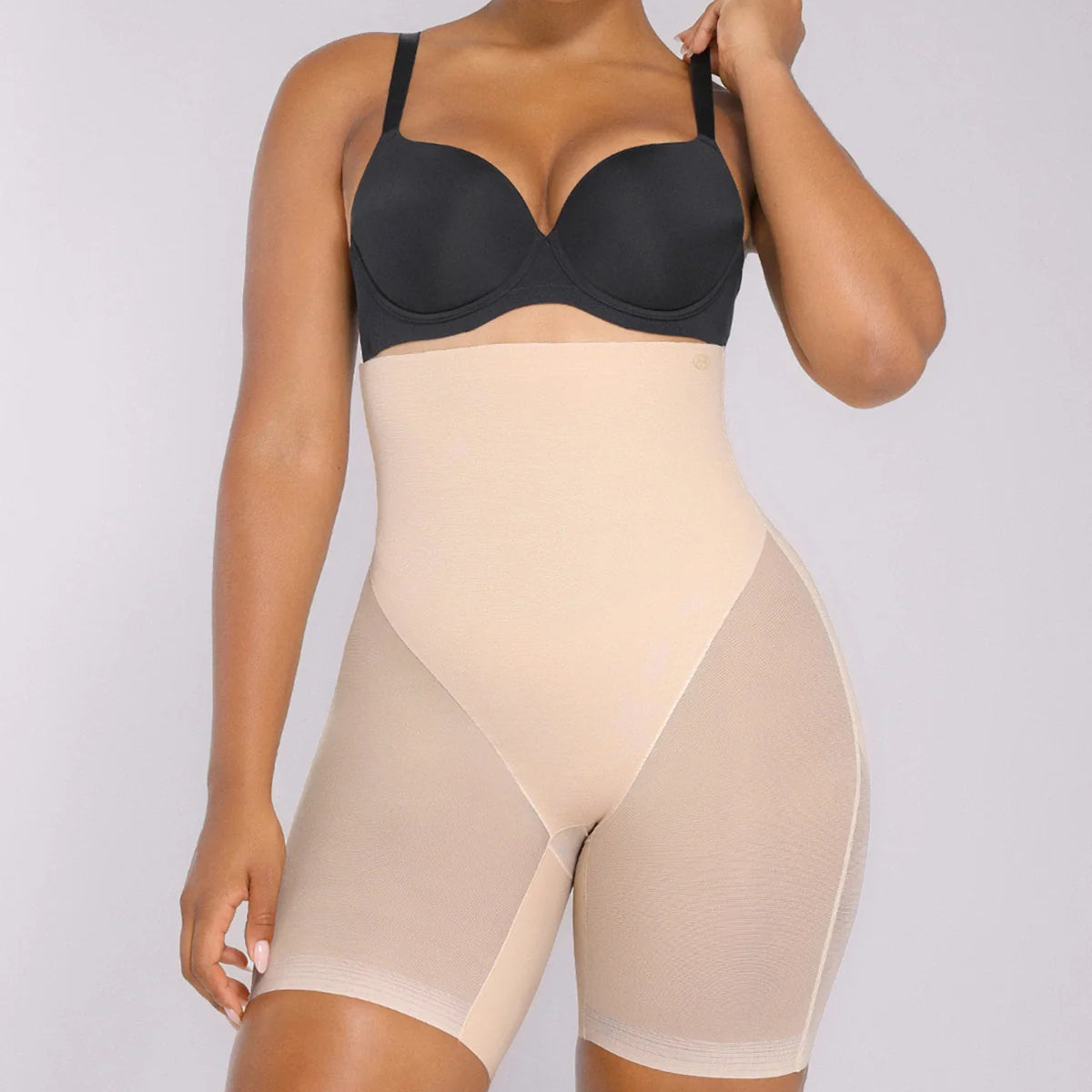 BOOT-YEAH™ MeshSmooth™ High-Waisted Mid Thigh Short