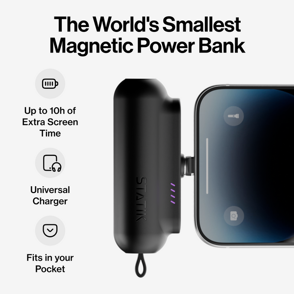 MagnaVolt™ Ultra-Compact Magnetic Power Bank