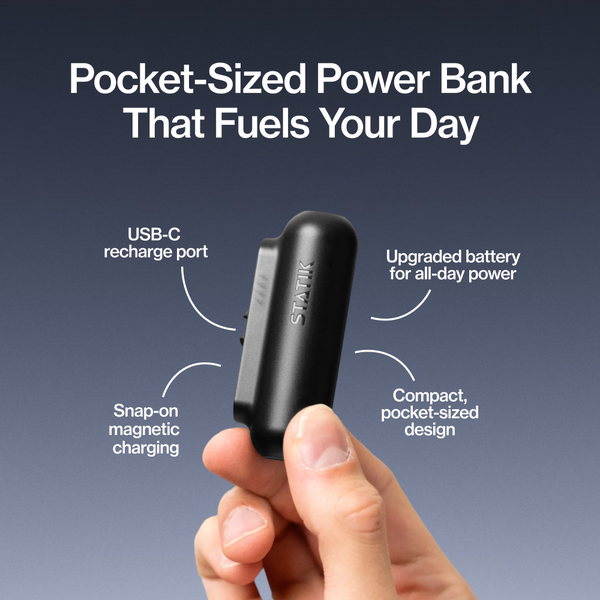 MagnaVolt™ Ultra-Compact Magnetic Power Bank