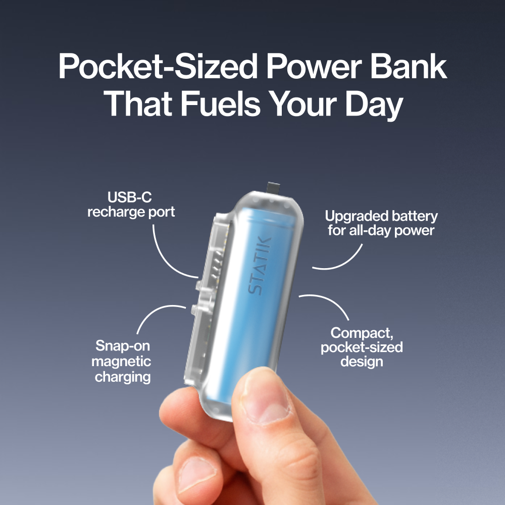 MagnaVolt™ Ultra-Compact Magnetic Power Bank