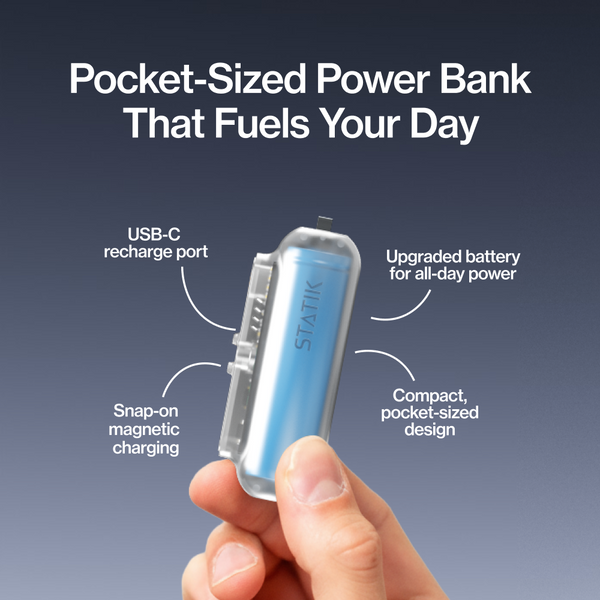 MagnaVolt™ Ultra-Compact Magnetic Power Bank