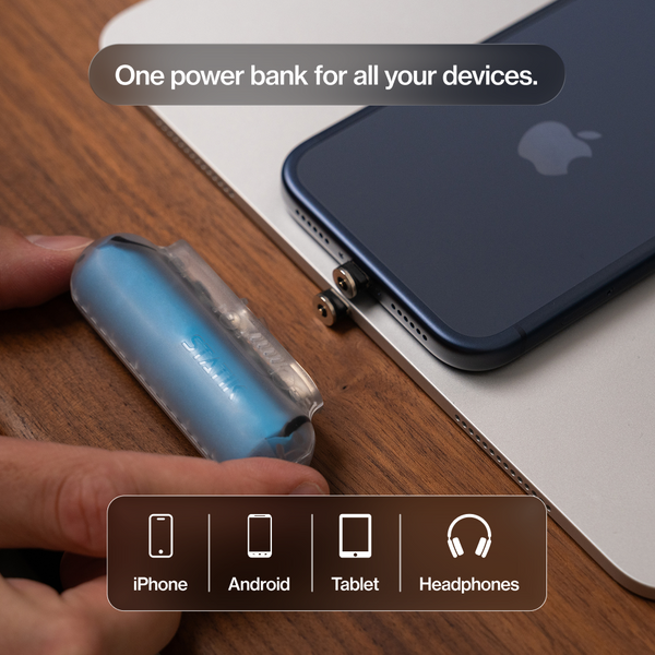 MagnaVolt™ Ultra-Compact Magnetic Power Bank