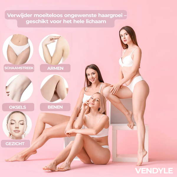 Vendyle 2-in-1 Body Razor for Smooth, Irritation-Free Shaving