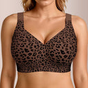  Dark Brown Leopard Print