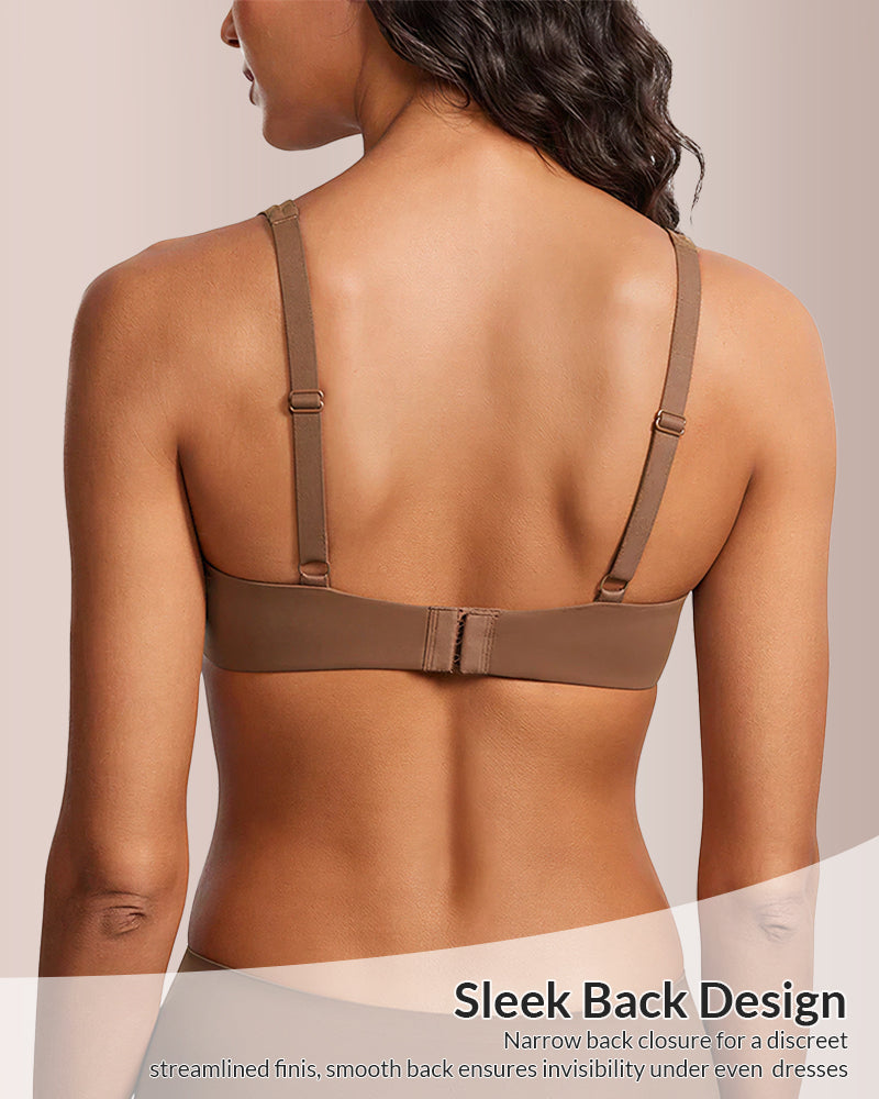 Sculptelle™ Seamless Underwire Lift Balconette Bra