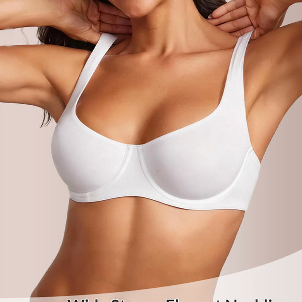 Sculptelle™ Seamless Underwire Lift Balconette Bra