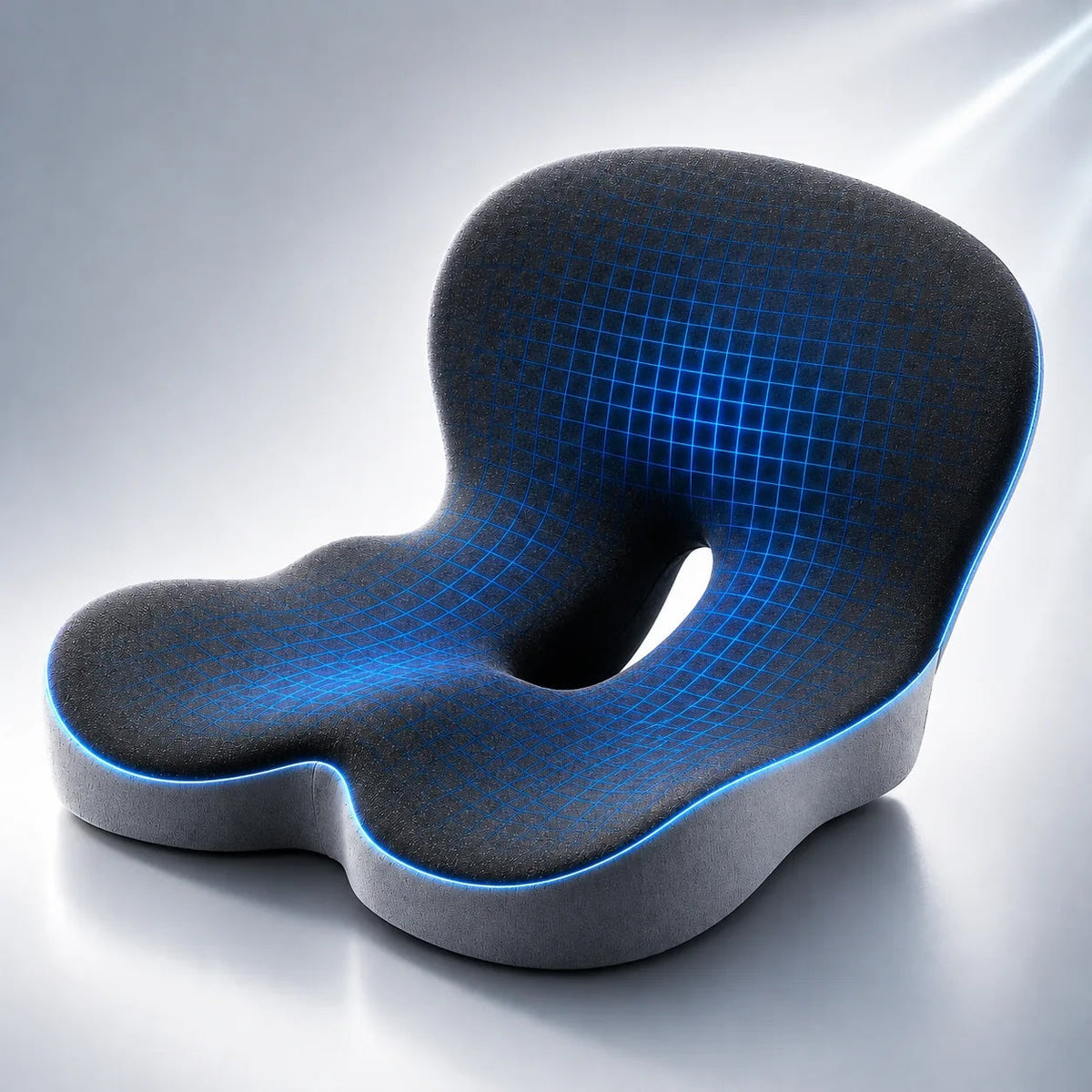 PostureNest™ Ergonomic Full-Back Support Seat Cushion
