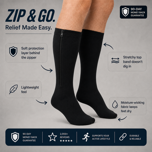 CircuZip™ Compression Socks
