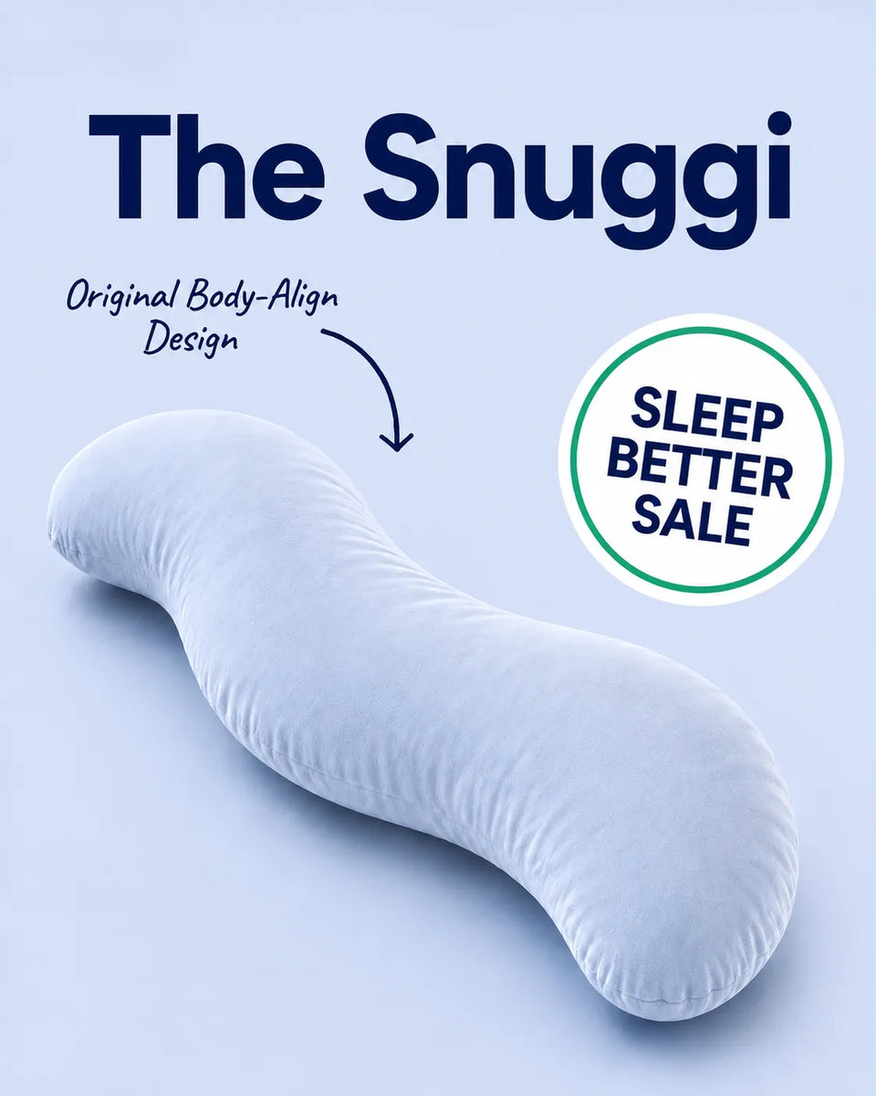 Snuggi Body Align Pillow – Full-Body Support for Better Sleep