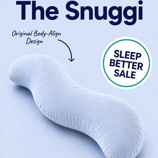 Snuggi Body Align Pillow – Full-Body Support for Better Sleep
