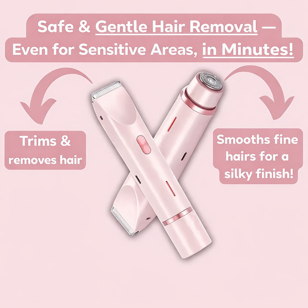 MyNova™ 2-in-1 Body Shaver | Smooth Skin, Effortless Care