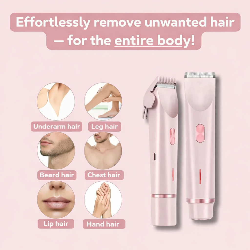 MyNova™ 2-in-1 Body Shaver | Smooth Skin, Effortless Care