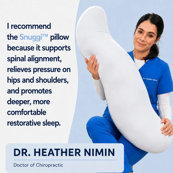 Snuggi Body Align Pillow – Full-Body Support for Better Sleep