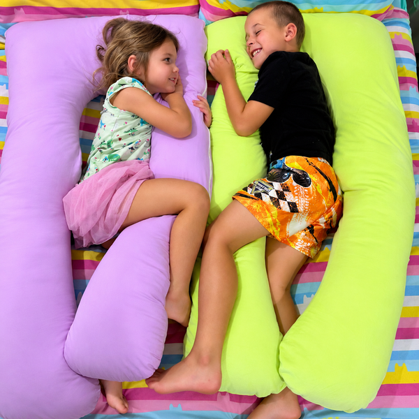 DreamNest™ Full-Body Comfort Pillow for Kids