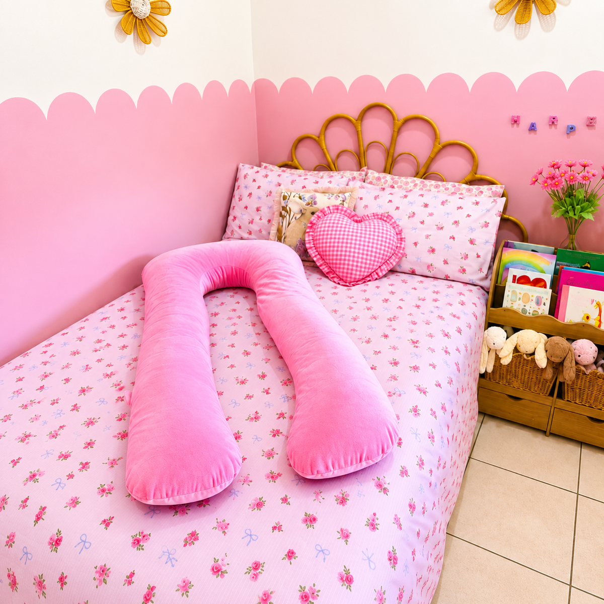 DreamNest™ Full-Body Comfort Pillow for Kids