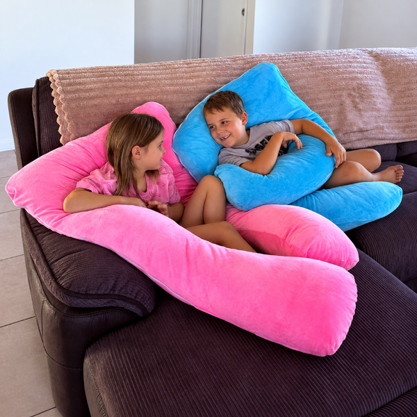 DreamNest™ Full-Body Comfort Pillow for Kids