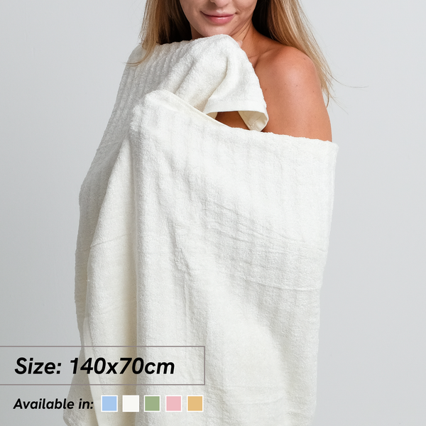 CloudWeave Bath Towel Stays Fresh and Ultra Soft