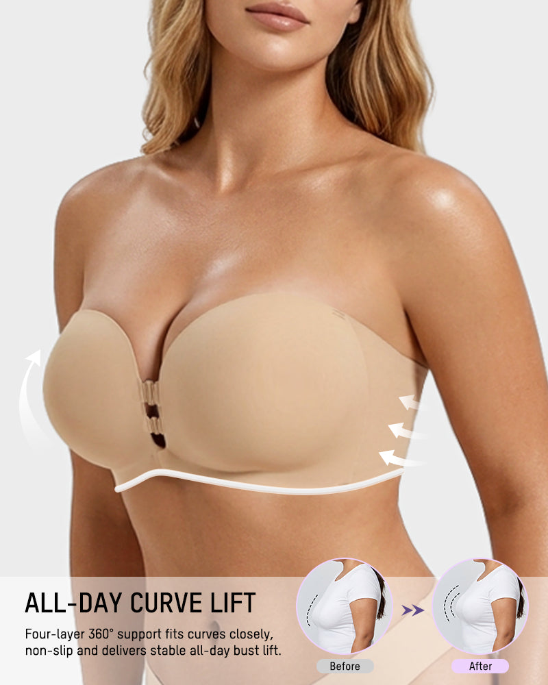 SilqueLift™ Convertible Seamless Push-Up Bra