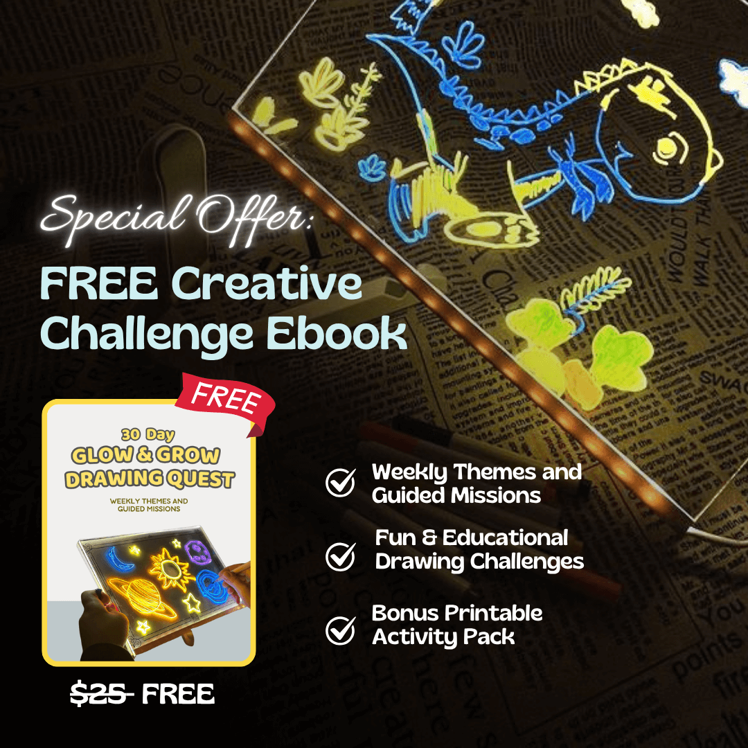 GlowSketch™ Illuminated Creative Drawing Board