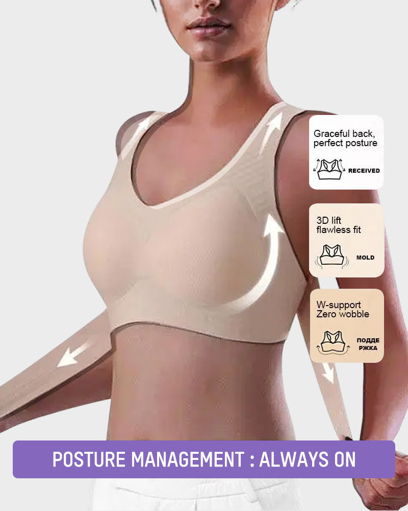 Alignelle™ Cross-Back Posture Support Bra