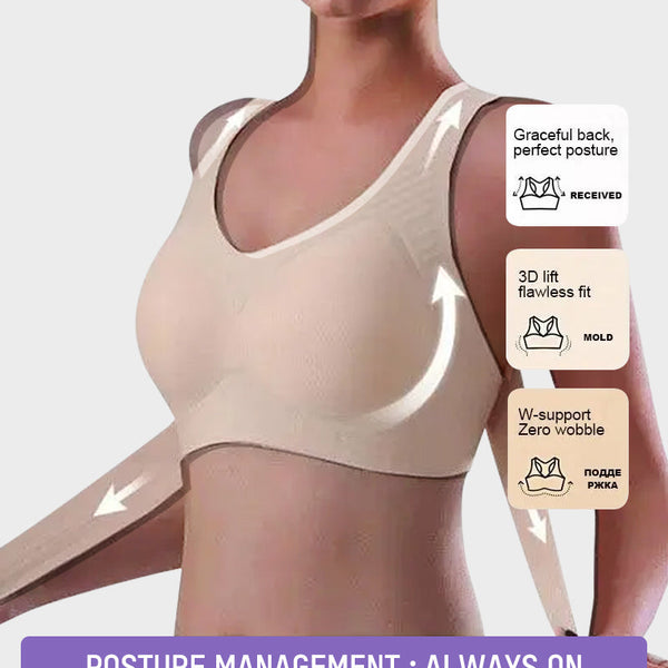 Alignelle™ Cross-Back Posture Support Bra