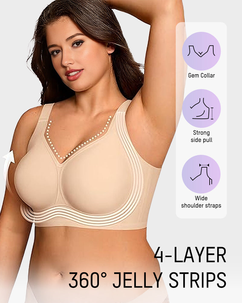 Contoura™ Full Coverage Wireless Bra | Smooth Support & Natural Shape
