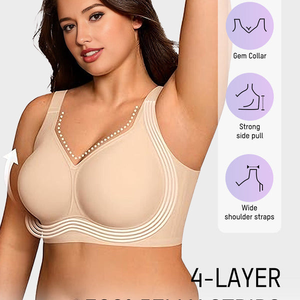 Contoura™ Full Coverage Wireless Bra | Smooth Support & Natural Shape