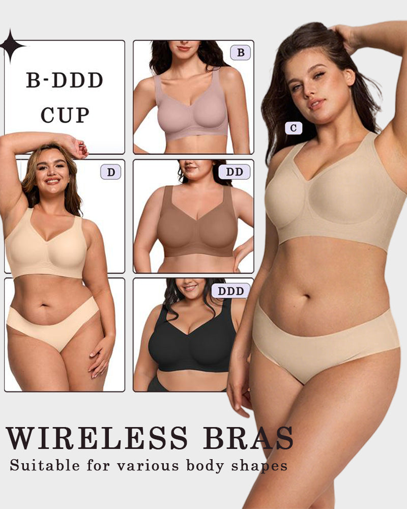 Contoura™ Full Coverage Wireless Bra | Smooth Support & Natural Shape