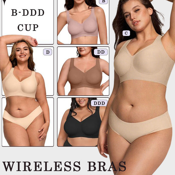 Contoura™ Full Coverage Wireless Bra | Smooth Support & Natural Shape