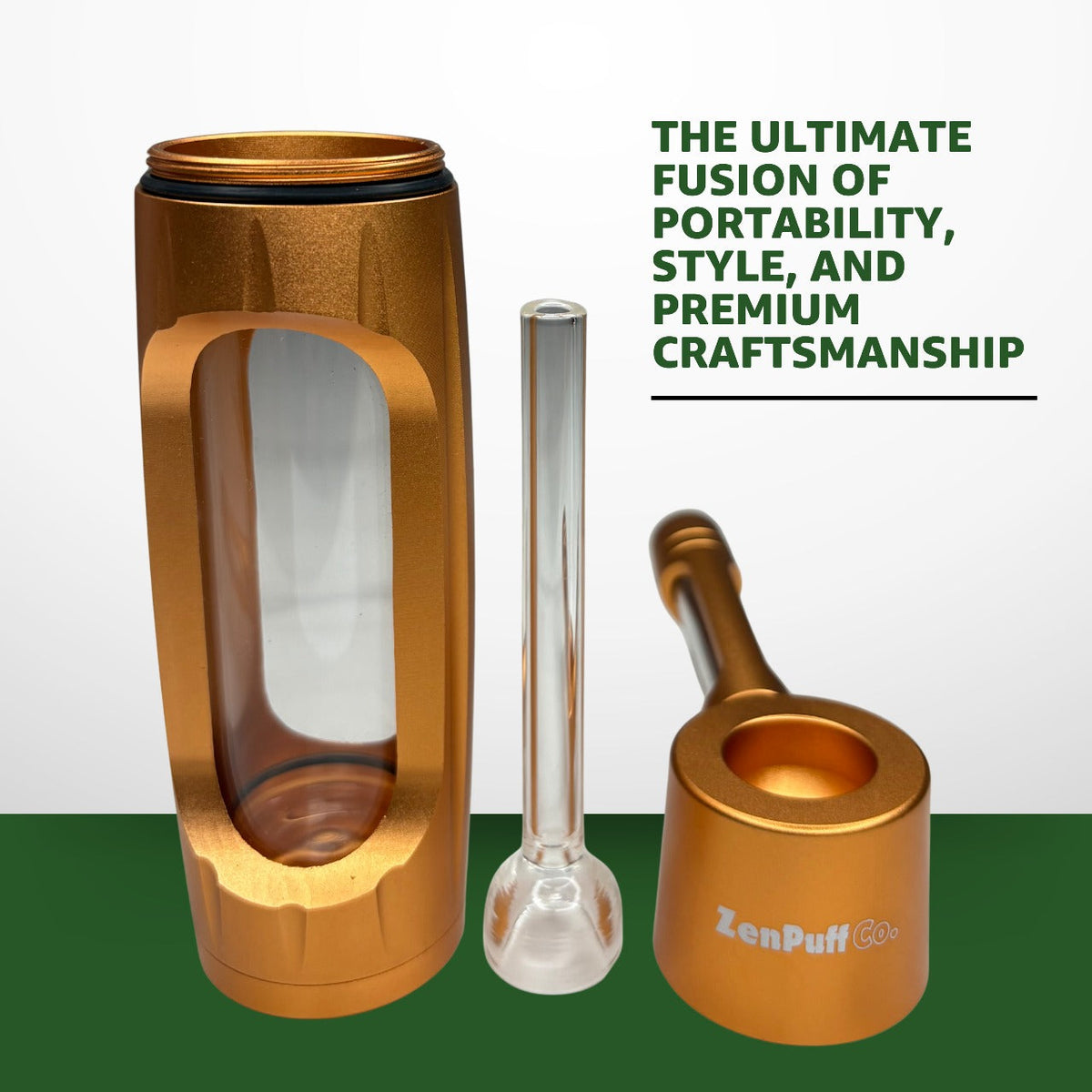 ZenPuff Premium Water Bottle Keeps Drinks Pure Everywhere