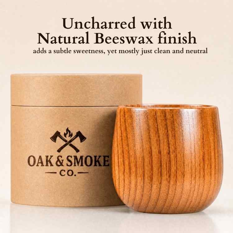 Handcrafted Wood Whiskey Cup - Memorial Day Special