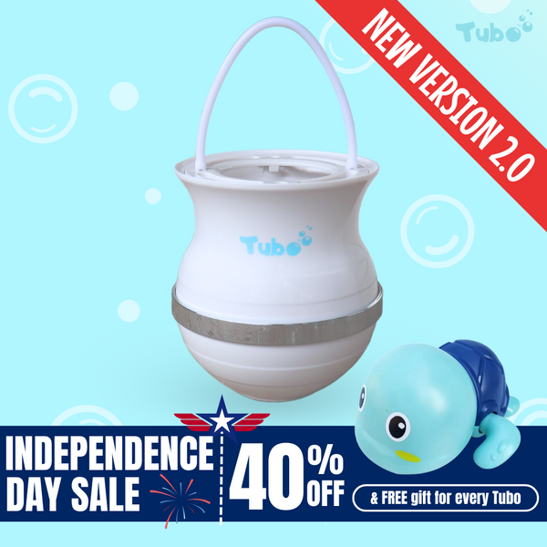 Tubo 2.0 Bath Filter Creates Cleaner, Gentler Bathwater