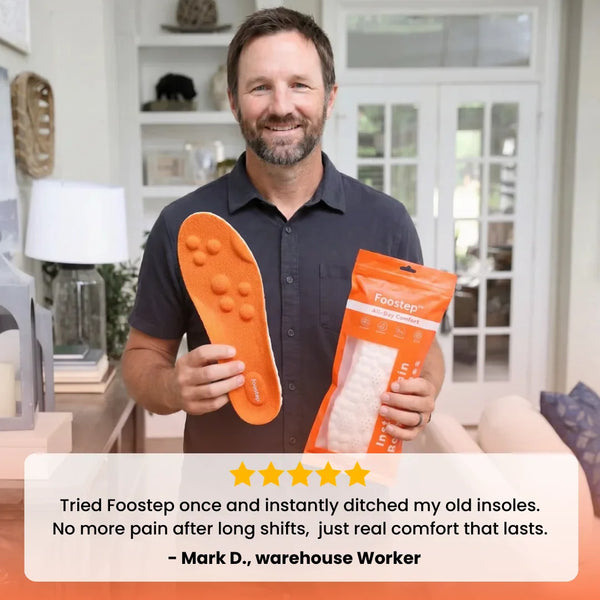 Foostep™ Instant Pain Relief Insoles – Walk Comfortably With Lasting Support