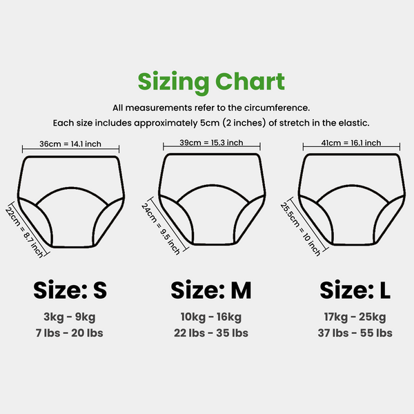 DrySteps™ Absorbent Potty Training Underwear