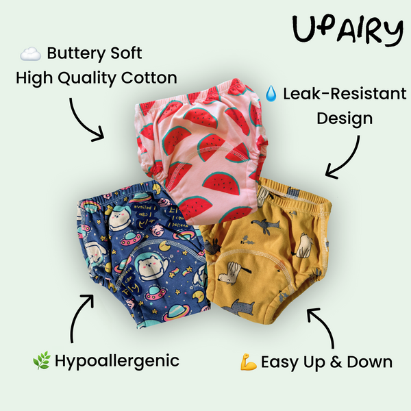 DrySteps™ Absorbent Potty Training Underwear