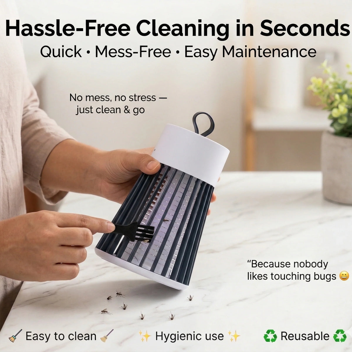 MosquitoLamp – Electric Mosquito Killer | UV Suction Trap | Safe Indoor Protection