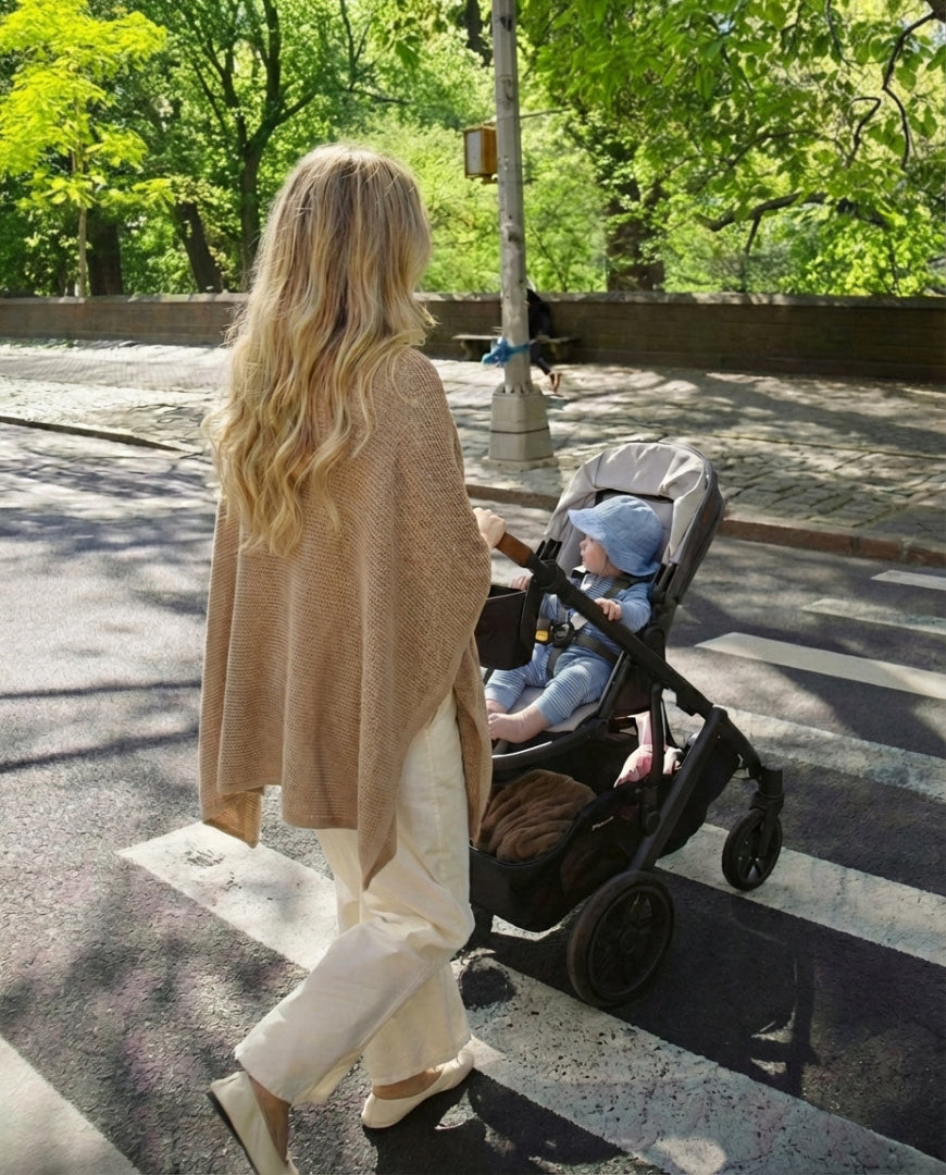 Pure Cotton Nursing Cover Ensures Comfortable Private Feeding