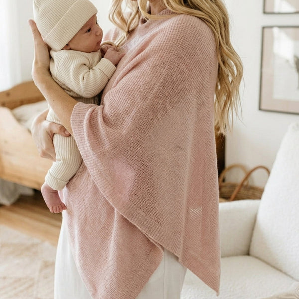 Pure Cotton Nursing Cover Ensures Comfortable Private Feeding