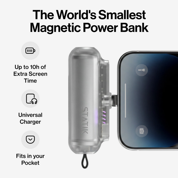 MagnaVolt™ Ultra-Compact Magnetic Power Bank
