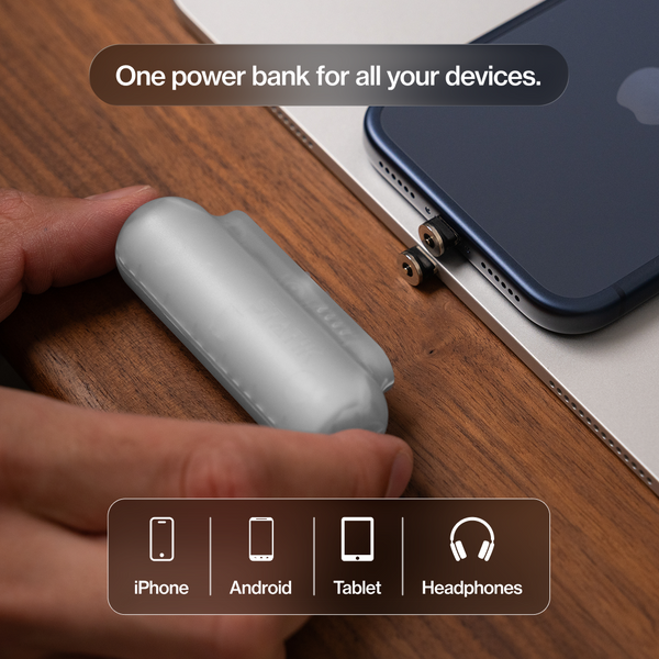 MagnaVolt™ Ultra-Compact Magnetic Power Bank